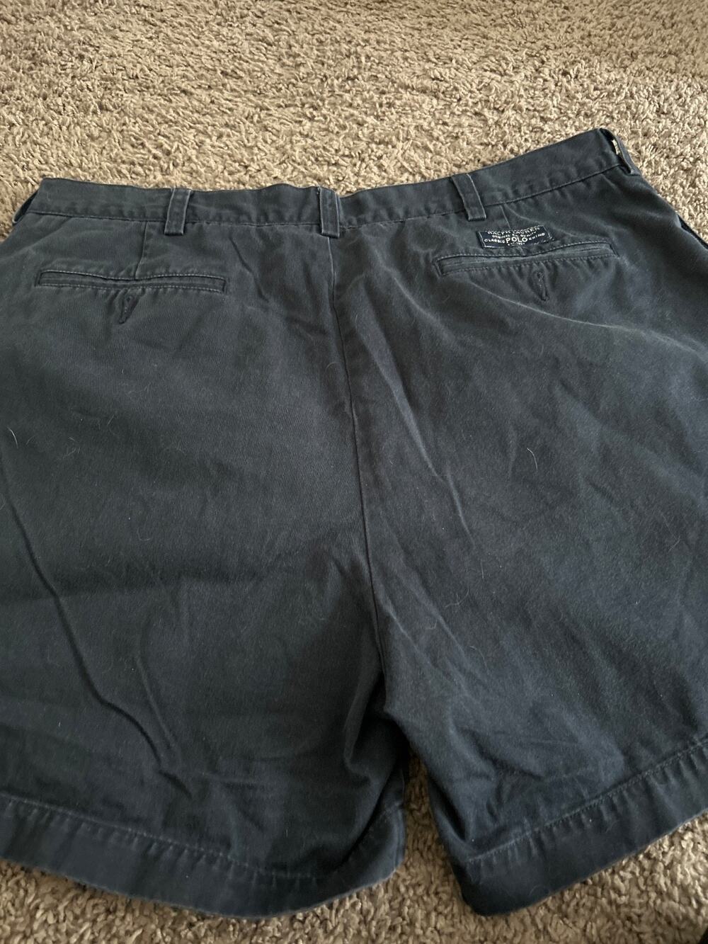 Vintage Ralph Lauren Shorts (need waist button) Size 38